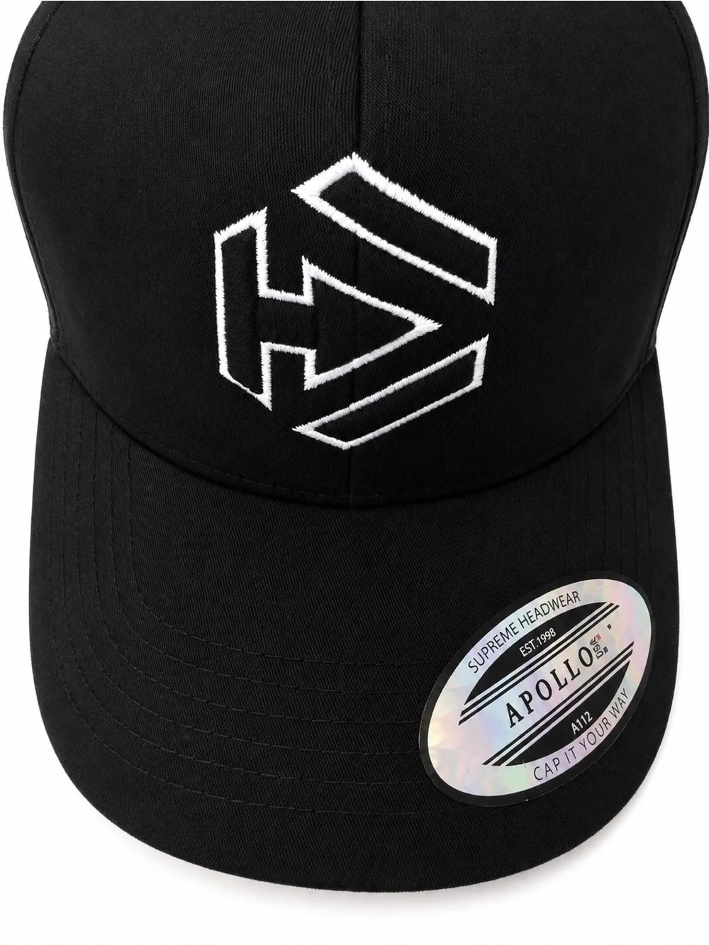 Dymatize Fitness Trucker Hat Black Apollo A112 Snapback NWT